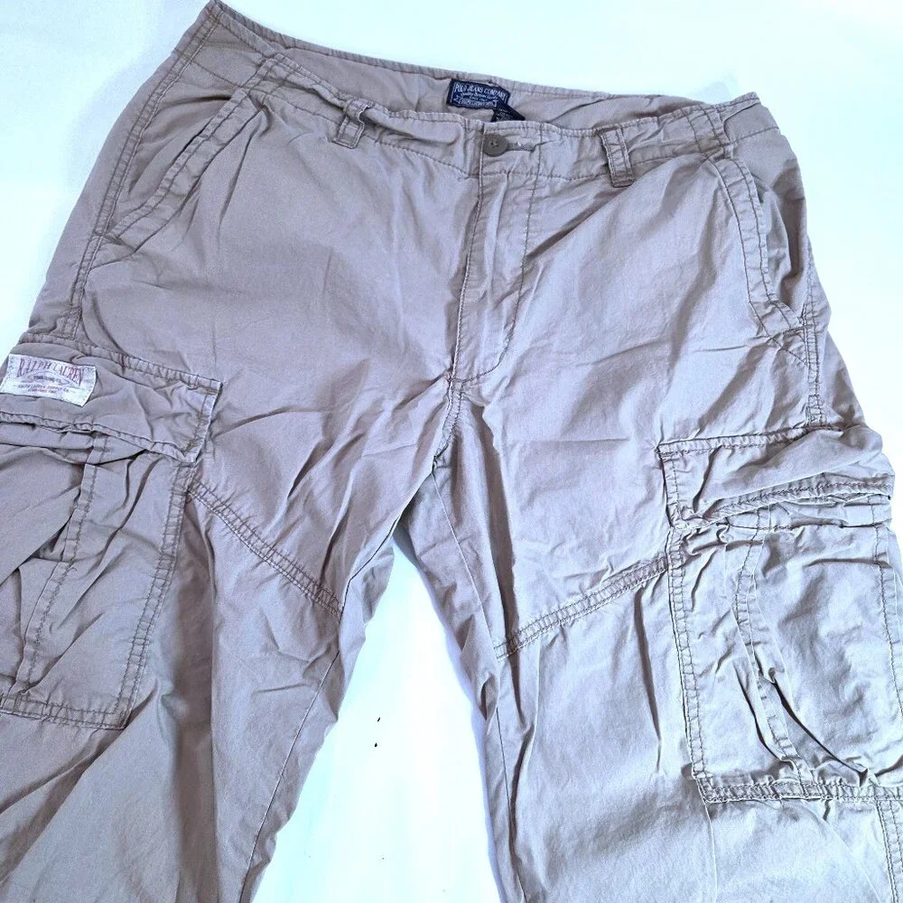 NWOT Vintage Ralph Lauren Polo Jeans Cargo Pants Size 36